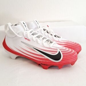 Nike Zoom Air Vapor Pro 1 Red White Football Cleats